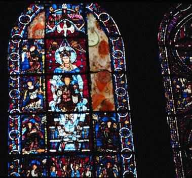 [IMG: stained glass pizza]